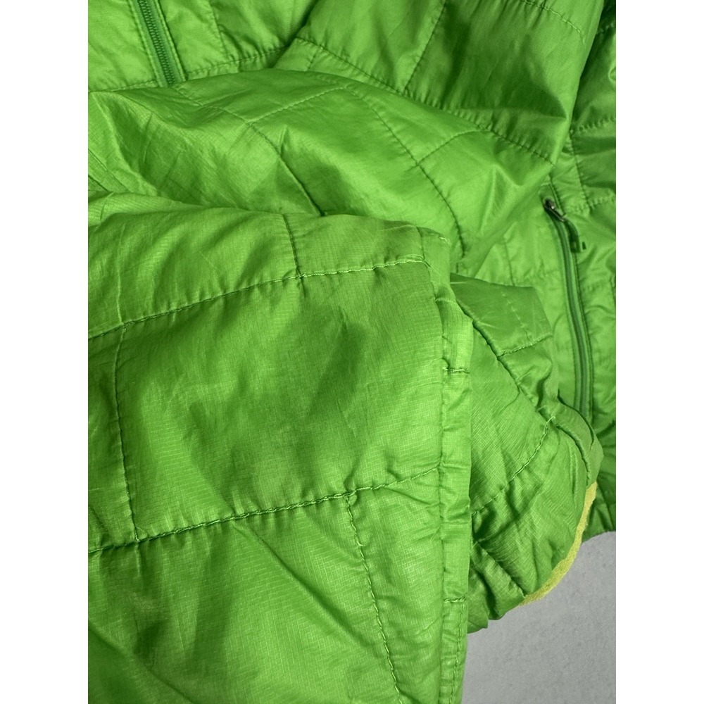 Patagonia Nano Puff Full Zip Up Mens Medium Green Quilted Hiking Jacket Utility - Picture 8 of 14